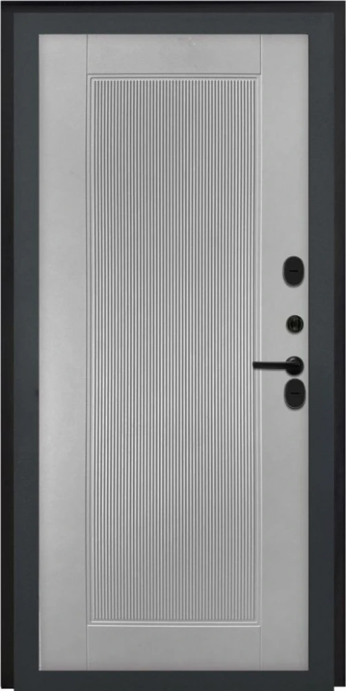 Входная дверь ДвериПРО Берген ПВХ 10мм Астрод Velutto Grigio DPRO198170 внутренняя сторона