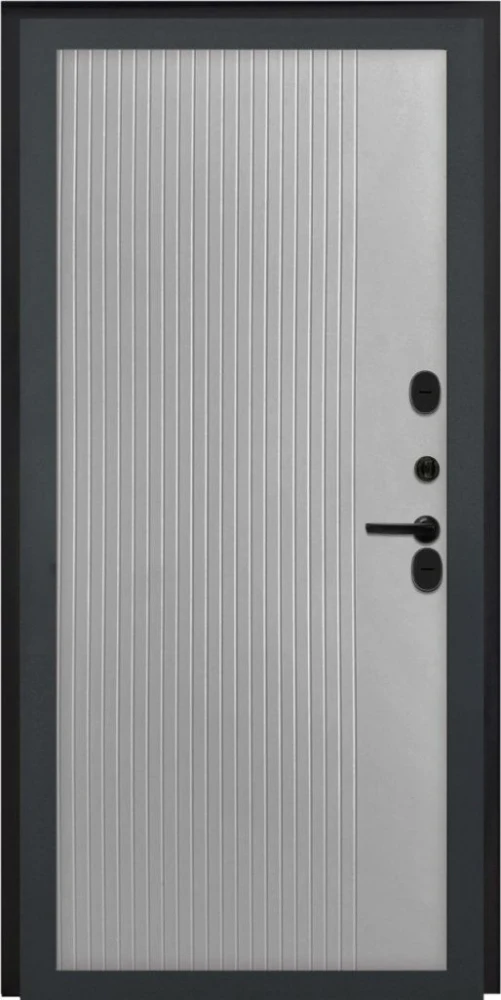 Входная дверь ДвериПРО Модель L-49 ФЛ-790 Velutto Grigio DPRO198192 внутренняя сторона