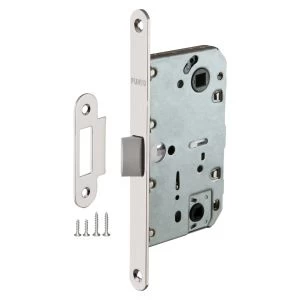 Защелка врезная LM/PL96WC-50/BL SN (мат.никель)