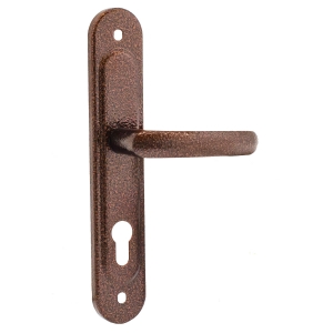 Ручка дверная на планке РФ1-68.02 медь