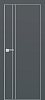 Межкомнатная дверь PX-20  AL кромка с 4-х ст. Графит матовый