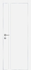 Межкомнатная дверь PX-20  AL кромка с 4-х ст. Белый матовый